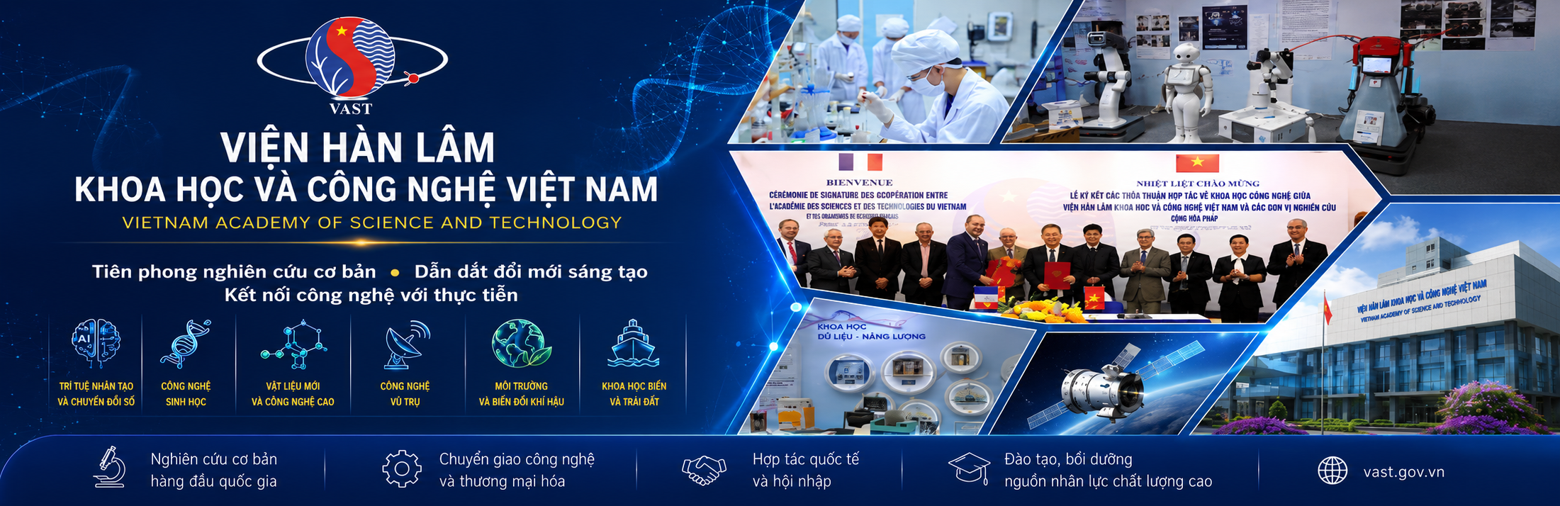 Giới thiệu viện hàn lâm khoa học và công nghệ